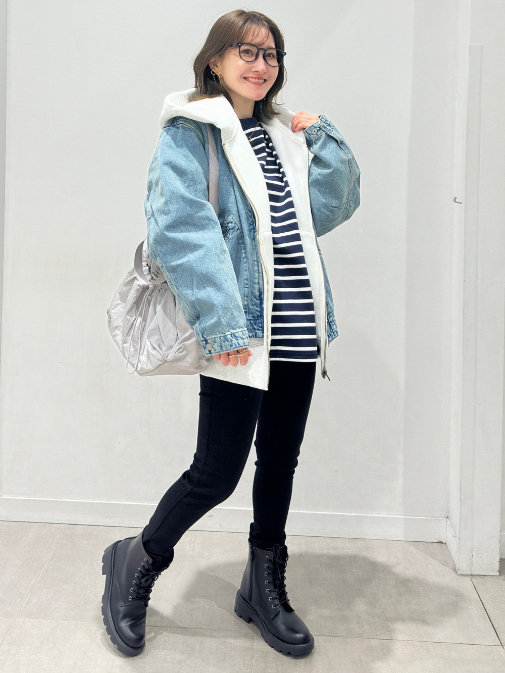 ケーブルカーディガン UNDERCOVER、ジップポケットシャツ