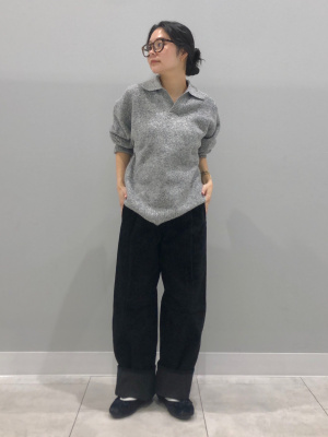 GU公式 | ブラッシーニットスキッパーポロシャツ GU公式 | ブラッシーニットスキッパーポロシャツ