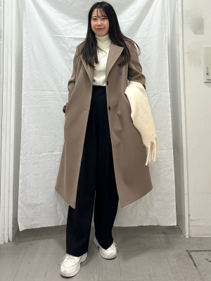 定価12万 DRAWER メルトンテーラードコート ブリックオレンジ 38 定価12万 DRAWER メルトンテーラードコート ブリックオレンジ 38