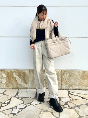 GU公式 | コーデュロイバレルレッグパンツ(丈標準71.0～75.0cm