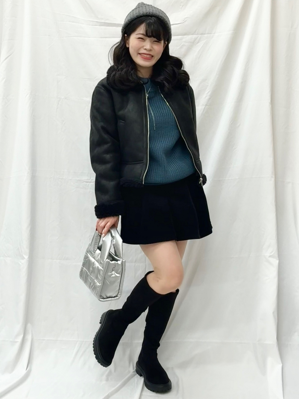 Slide Chain Heart Motif Necklace」| GU的穿搭理念