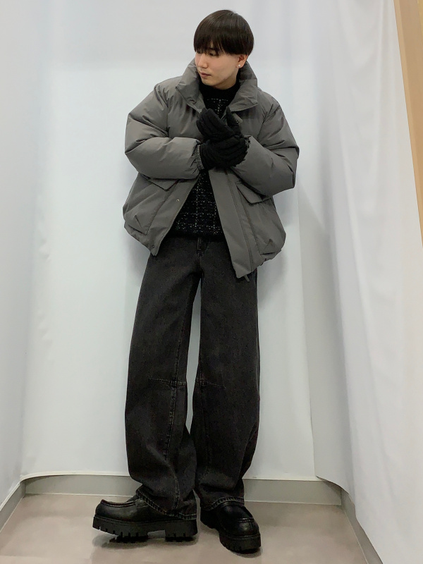 ヒートパデッドグローブ（メンズ）の着用コーディネート一覧| ジーユー