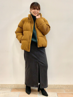 GU公式 | ヒートパデッドコーデュロイブルゾン