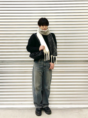 GU公式 | ブラッシーニットスキッパーポロシャツ