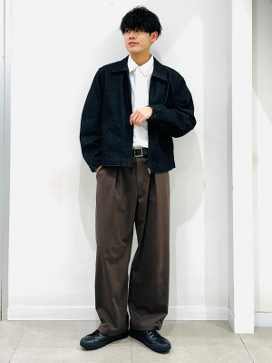 GU公式 | バレルレッグスラックス(セットアップ可能)