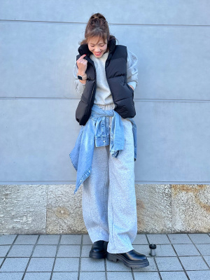 GU公式 | ヒートパデッドベスト