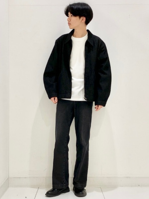 GU公式 | シューカットデニムパンツNT+E