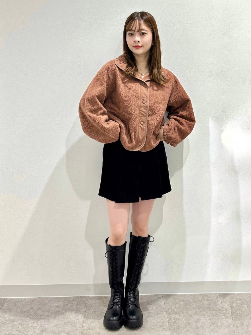 アッキー様 C6229 BIgワンピース×パンツコーデ 2ピースワンピース by rokh +X、2ピーススカートパンツ(チェック