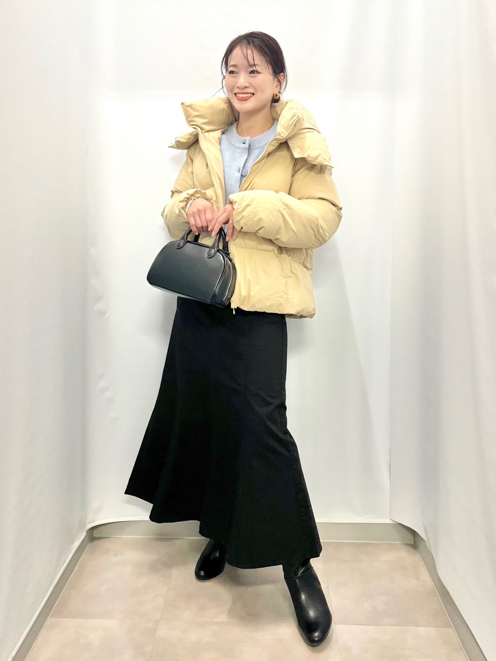 タグ付き！GU デニムブルゾン rokh ブルー GU】かっこよすぎて即買いしちゃった！ロングシーズン着回せる