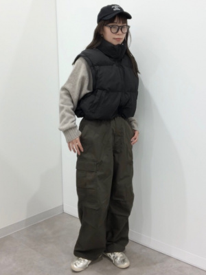 いっぬ　5台分 GU公式 | ブラッシーニットクルーネックセーター