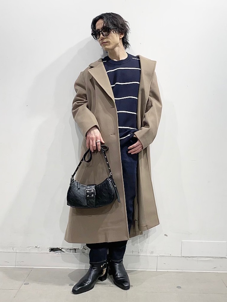 コージーメルトンテーラードコート(丈標準108.0～115.0cm