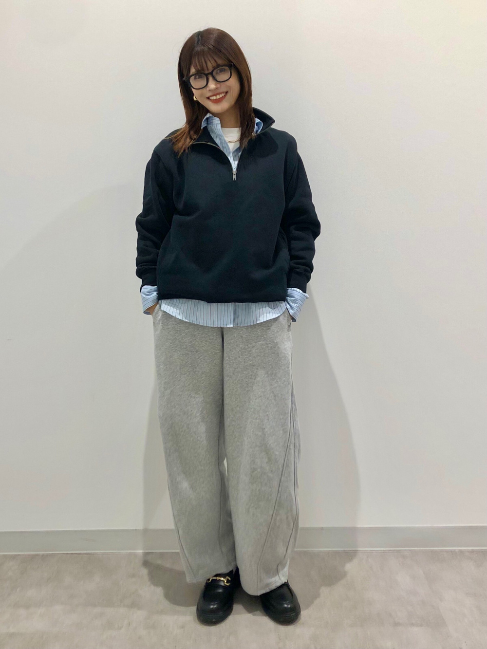 HALF ZIP SWEAT – HAIGHT