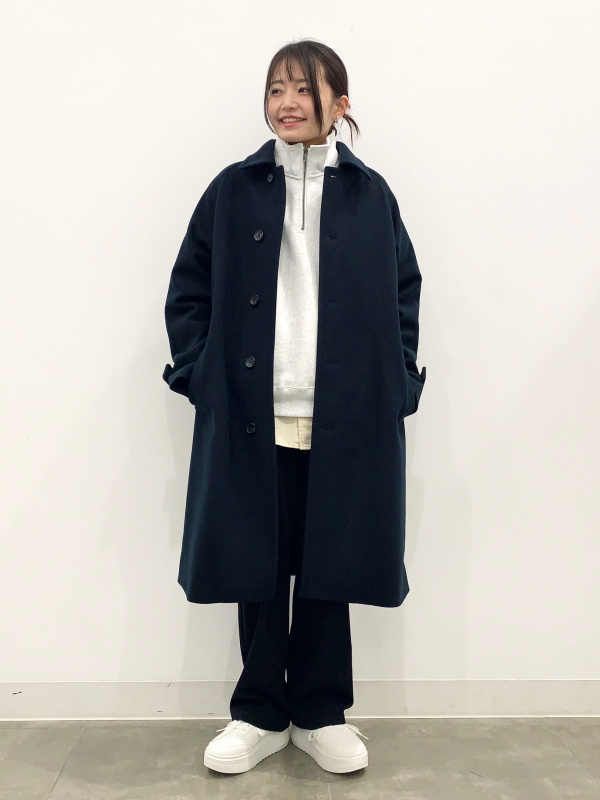 バレルレッグスラックス(丈標準70.0～74.0cm)（メンズ）の着用