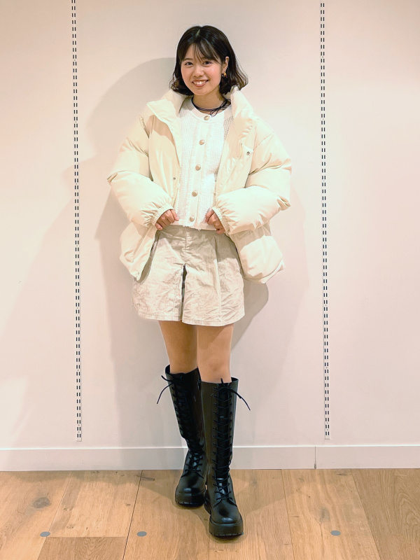 スエード ミニ ワンピース ❤️パンツ ブーツ 相性抜群！オシャレアイテム