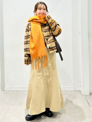 さ。ページ GU公式 | パフィータッチスキッパーケーブルセーター