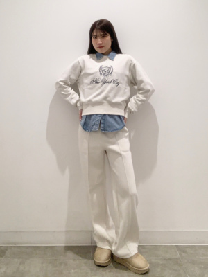 GU公式 | ヘビーウェイトスウェットプルオンパンツ(セットアップ