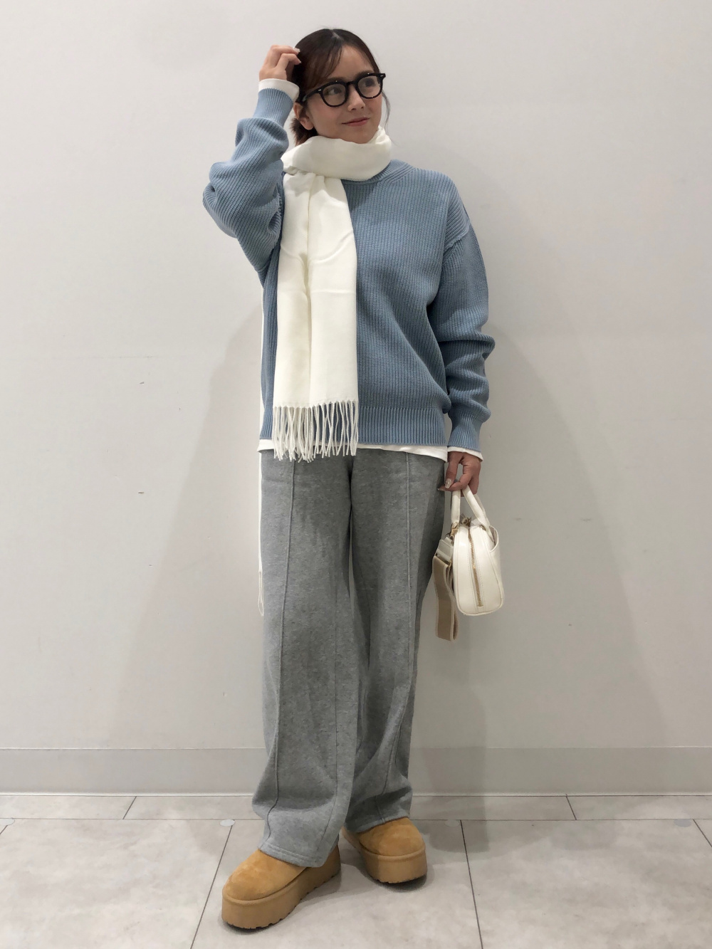 りきとんページ GU公式 | ヘビーウェイトスウェットプルオンパンツ+E