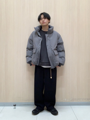 岩ツツジ GU公式 | ソフトシャギースウェットプルオーバーNT+E