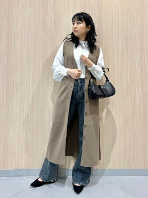 Amazon.co.jp: GUミセスコラボ 白シャツ : ファッション