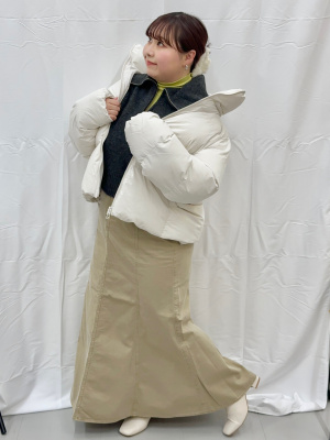 GU公式 | パフィータッチビッグカラーセーター