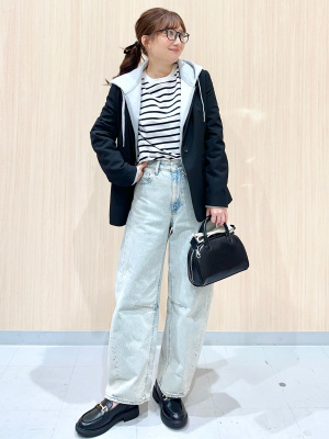 GU公式 | ダブルフェイスフルジップパーカQ