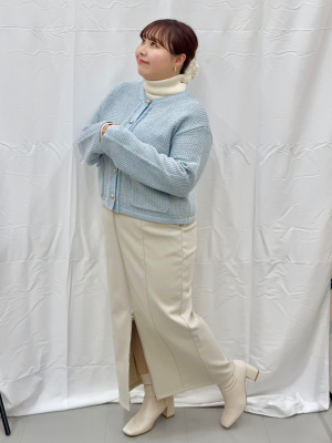 GU公式 | ファーリースクエアヘアクリップ2P