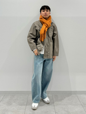 MSGM マフラー made in Italy 新品 CALIFORNIA OUTFITTERS マフラー ストール Z-2-SP 10C9 マルチ