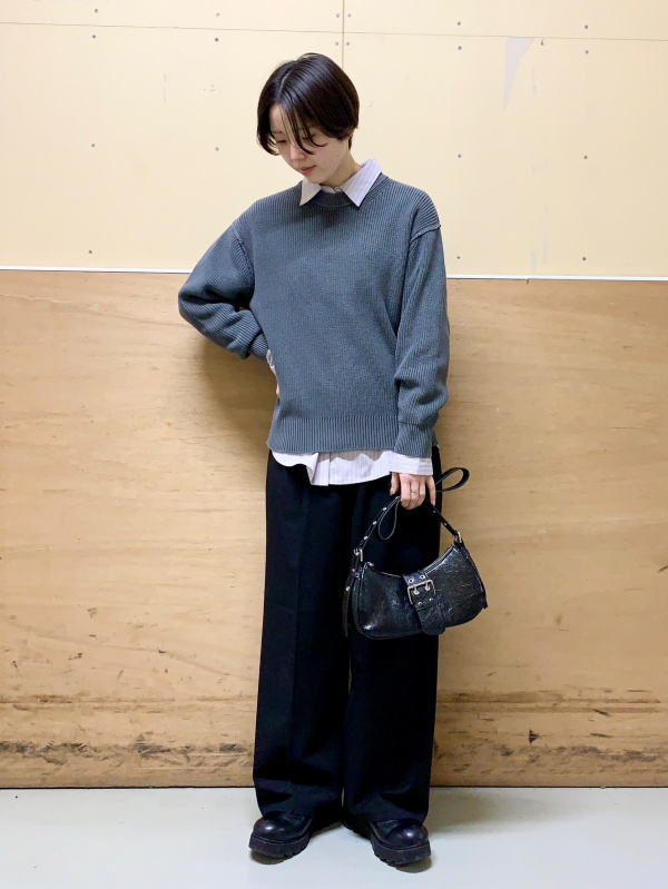 Washed Ribbed Crew Neck Sweater、Uv Protection Washed Twill Cap