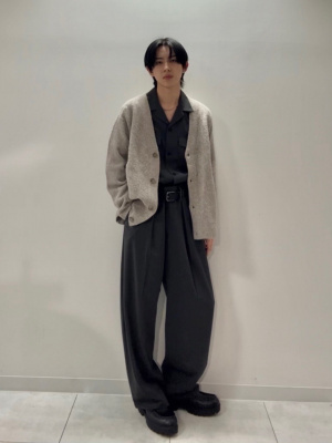 GU公式 | バレルレッグスラックス(セットアップ可能)