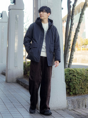 GU公式 | コーデュロイワイドパンツ