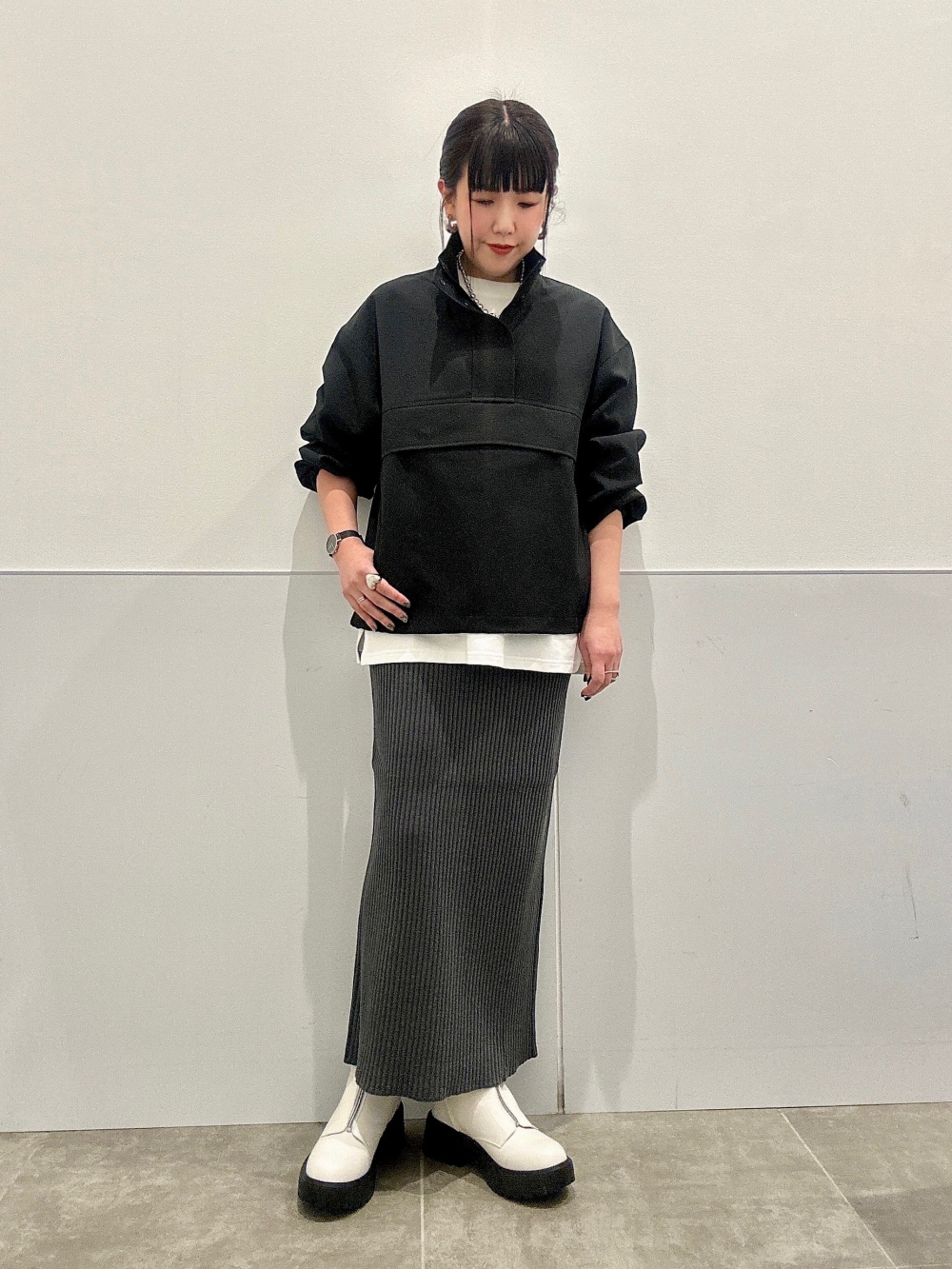 フォロワー、商品確認用ページ ꫛꫀꪝ✧‧˚ GU新作の「パフィータッチジップニットブルゾン