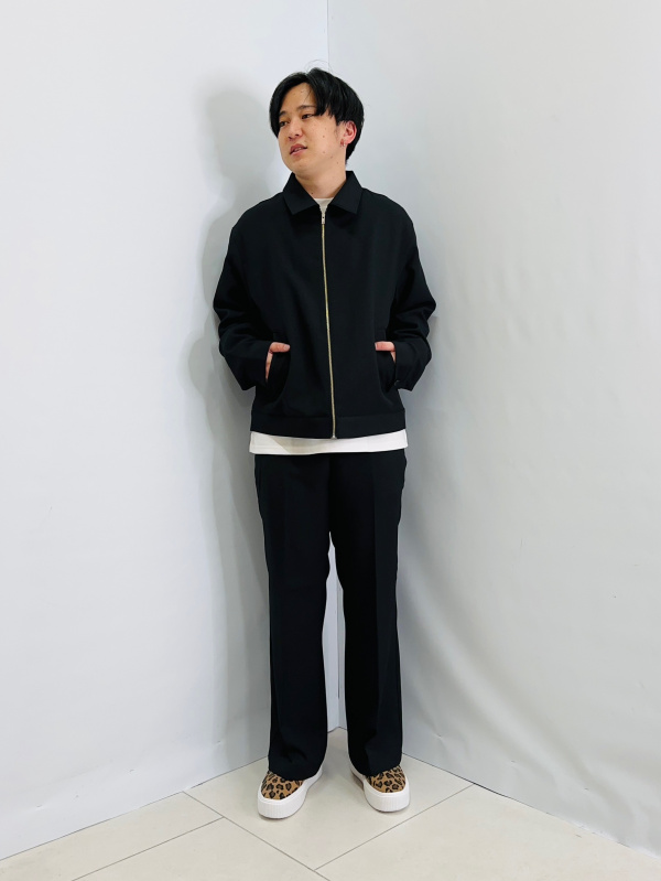 Leather Side-Stitched Belt/Adjustable、Zip-Up Shirt」| GU的穿搭理念