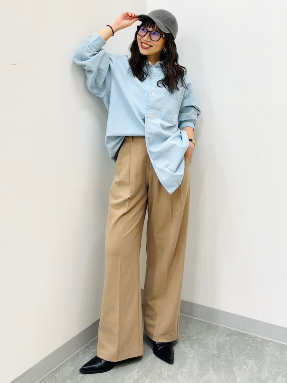 Uv Protection Washed Twill Cap、Textured Camisole Dress