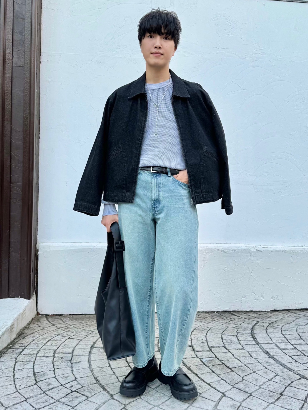 Denim Zip Up Jacket」| GU的穿搭理念