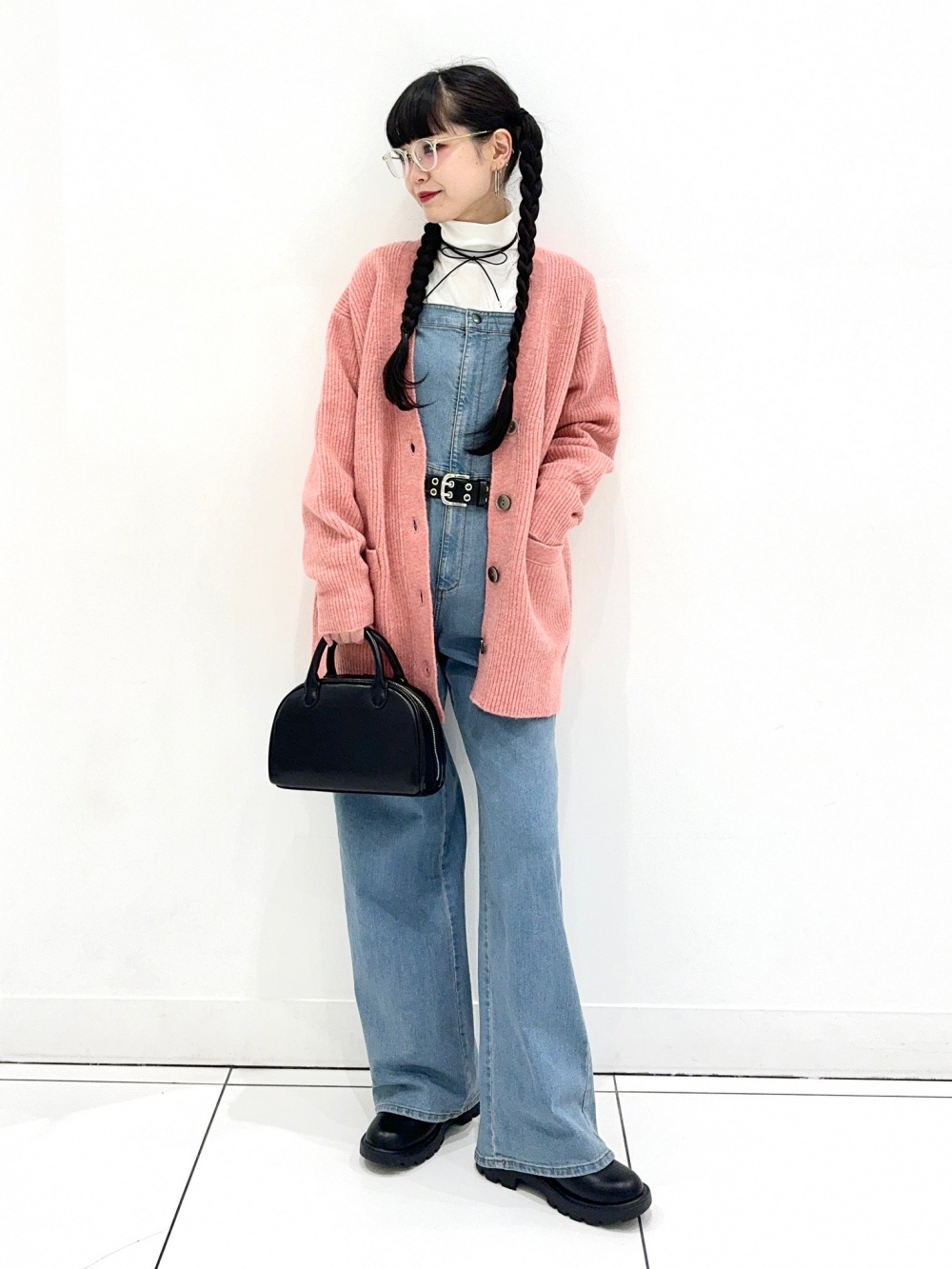 ケーブルカーディガン UNDERCOVER、ジップポケットシャツ