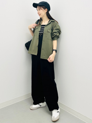 GU公式 | カットソーサロペットパンツ