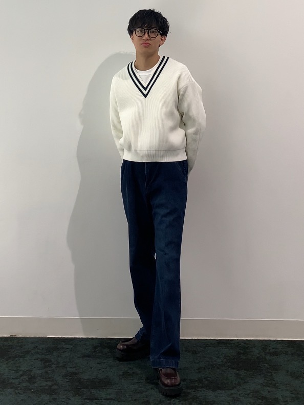 C5362 コットンニットコーデ 持ってないとやばい？！】40代・50代の大人が着るべきコットン