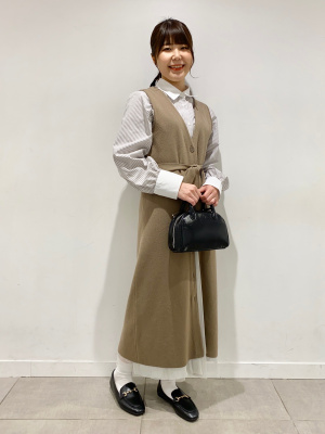 GU公式 | ニットジャンパードレスZ+E