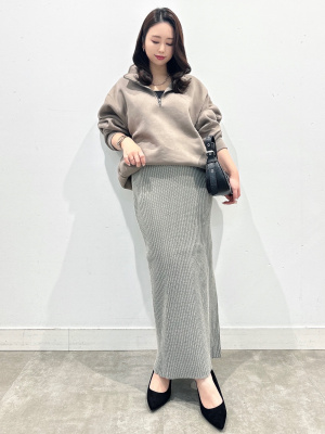 GU公式 | スタイルヒートエクストラワイドネックT(長袖)