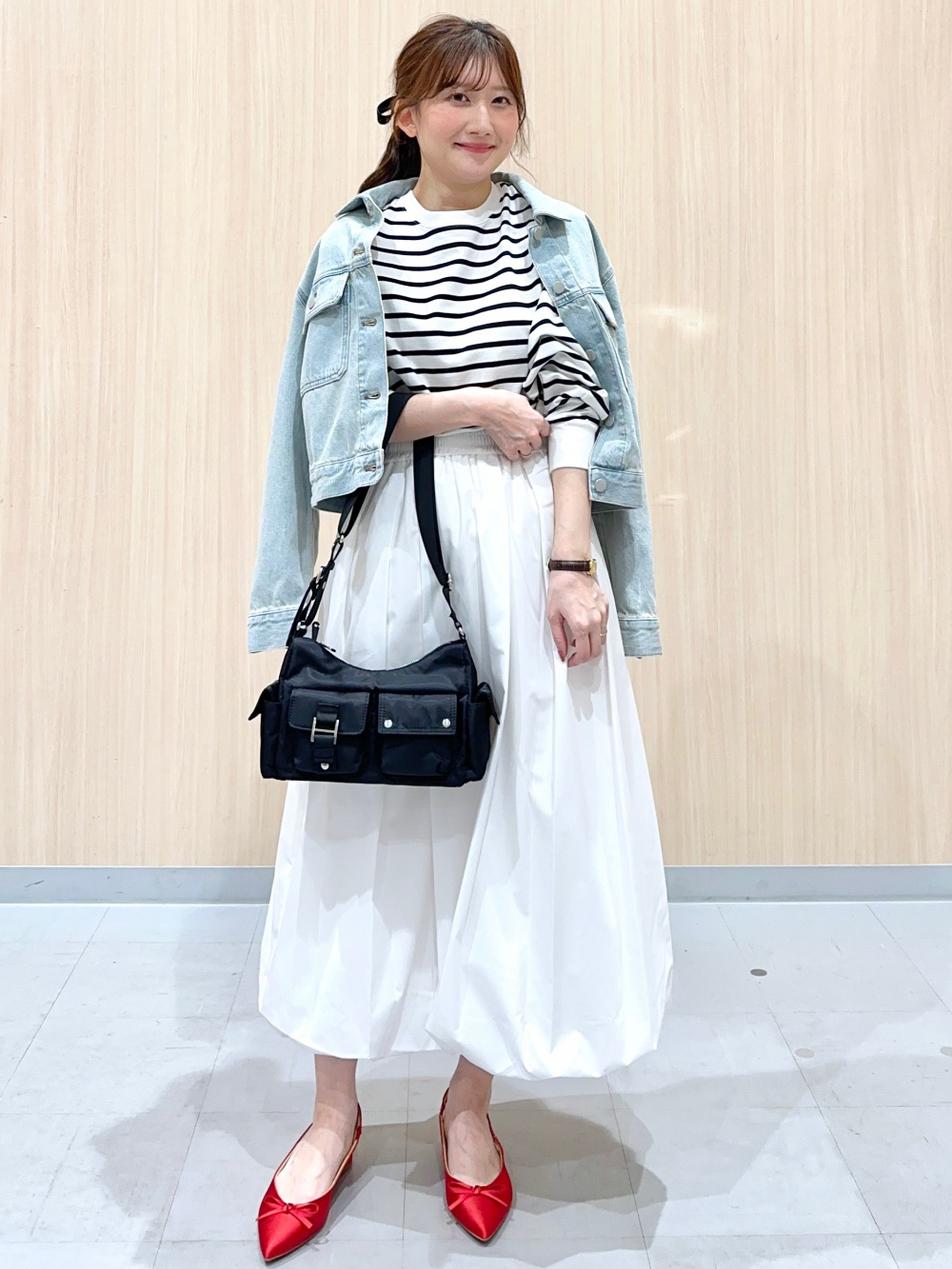 (N) nugu ツータックワイドスラックス ボアハイネックカーディガン MAISON SPECIAL スラックス 「UNISEX」Wool Mix Continuous Tow