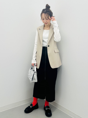 GU公式 | デニムジップナロースカート