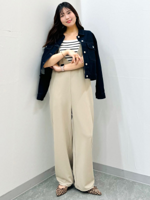 GU公式 | カットソーサロペットパンツ