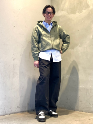 GU ジップアップパーカーNT＋E ネイビー　XL GU公式 | ヘビーウェイトスウェットフルジップパーカ(長袖