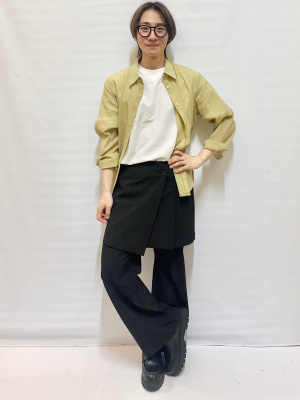 GU公式 | 2ピーススカートパンツセットQ 