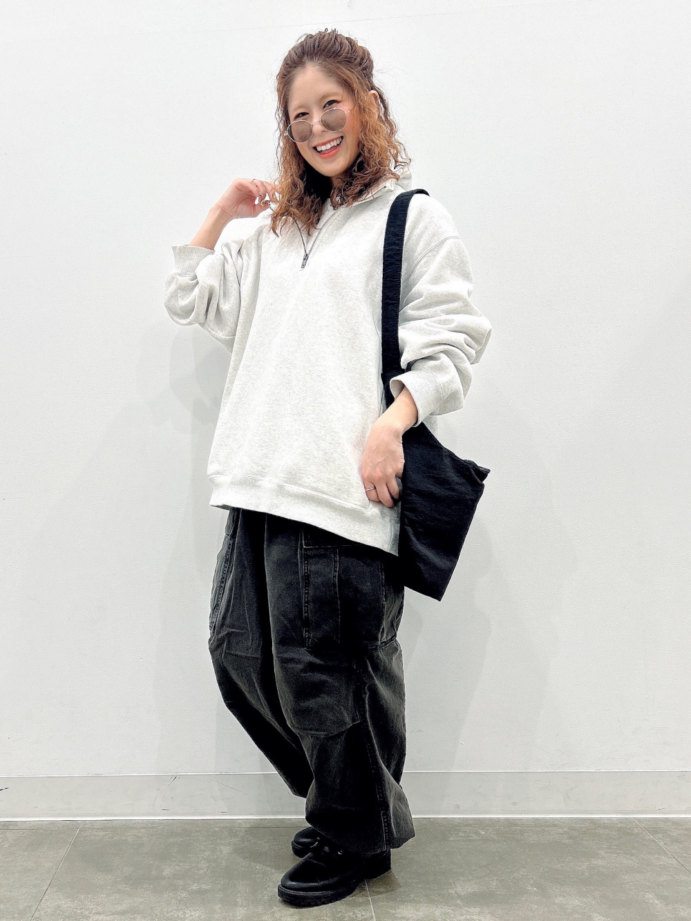 ケーブルカーディガン UNDERCOVER、ジップポケットシャツ