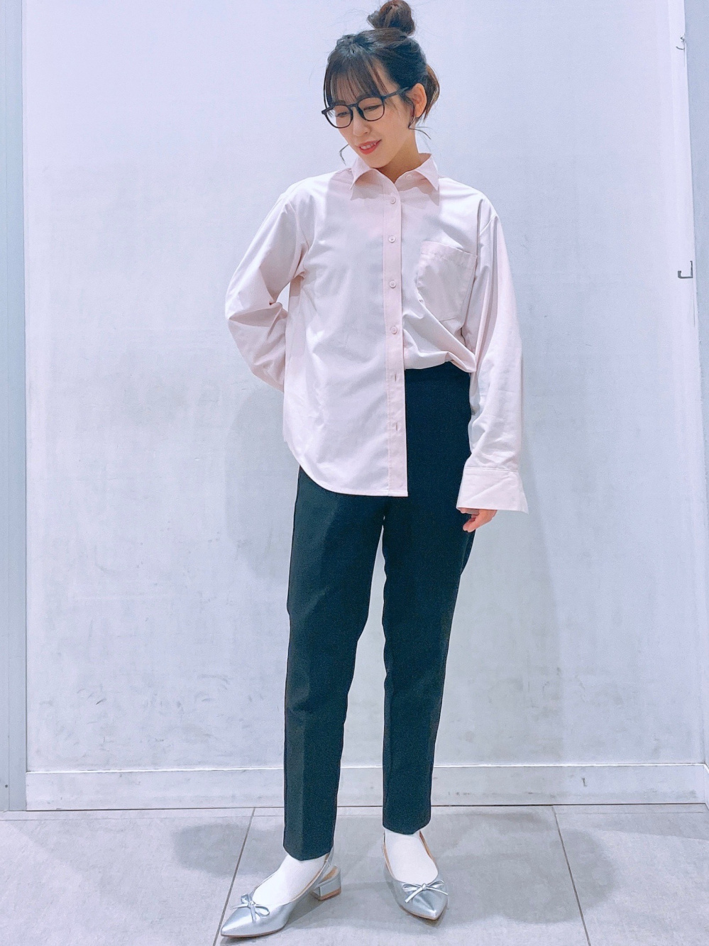 Washable Tapered Pants/Z+EC、Back Button Shirt」| GU的穿搭理念