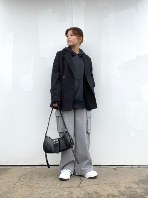 【直営店特別価格】LV セットアップ可 ウォッシュドリブフーディ louis-vuitton--
