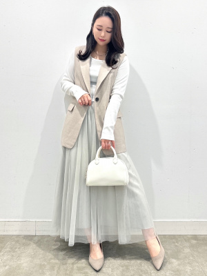 GU公式 | リブクロップドT(長袖)