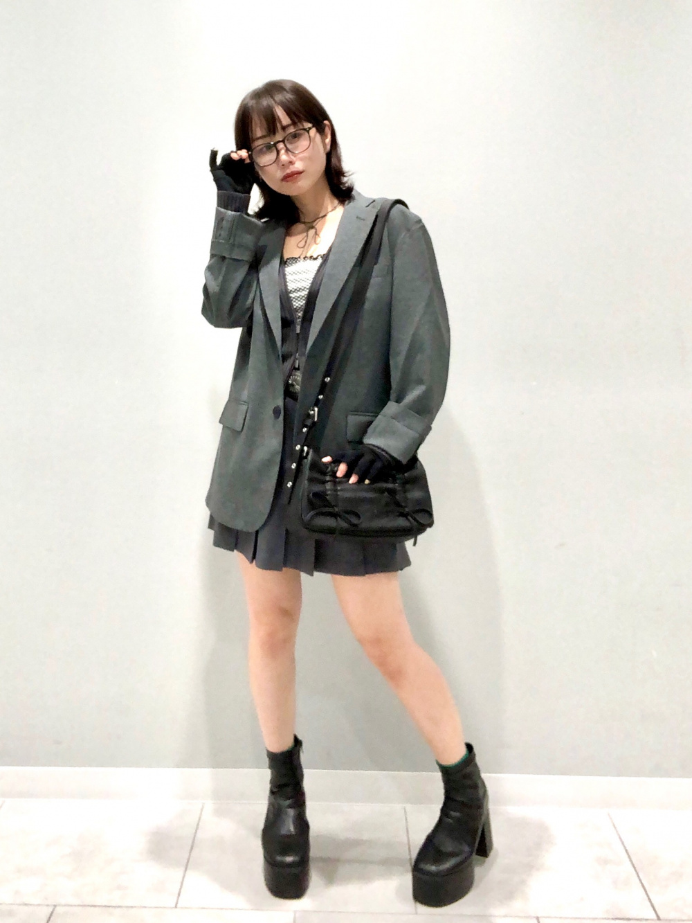 オーバーサイズジャケット UNDERCOVER、グラフィックT(5分袖