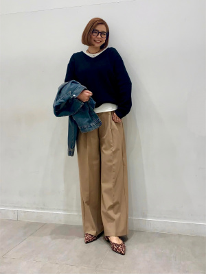 gu⭐︎ GU公式 | VネックセーターZ+E